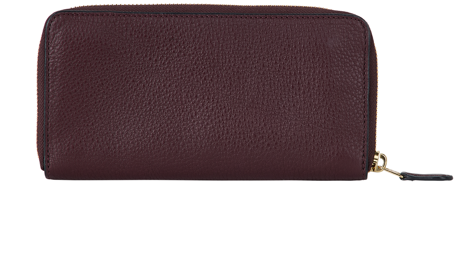 Coach Zip Around Wallet, &pound;70, Accessories, Burgundy, Leather, Back view